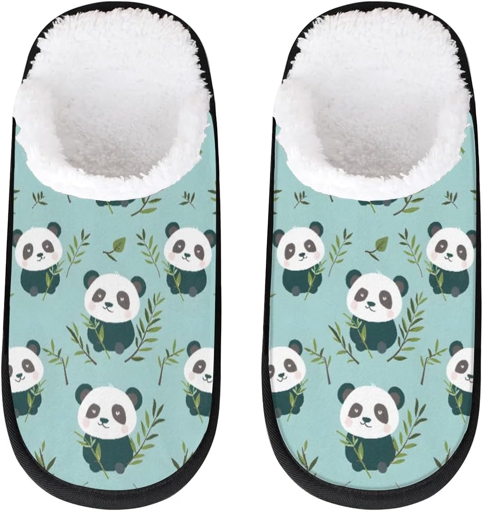 Тапочки Gublec для женщин и мужчин, уютные с нескользящей подошвой, для дома, теплые плюшевые тапочки для дома, спальни и путешествий, Panda Leaf
Тапочки Gublec для женщин и мужчин, уютные с нескользящей подошвой, для дома, теплые плюшевые тапочки для дома, спальни и путешествий, Panda Leaf
