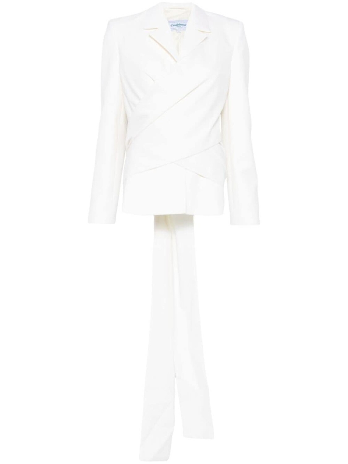 Casablanca смокинг из вирджинской шерсти, белый
Casablanca смокинг из вирджинской шерсти, белый