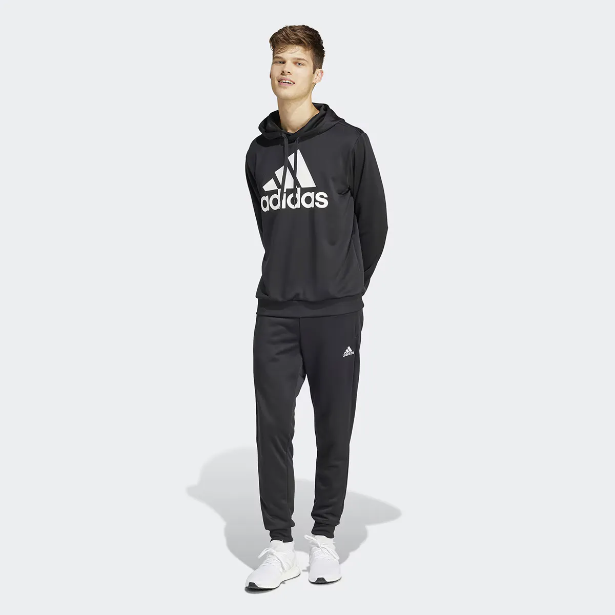 Мужская спортивная одежда Французский Terry Adidas Спортивный костюм, чёрный
Мужская спортивная одежда Французский Terry Adidas Спортивный костюм, чёрный