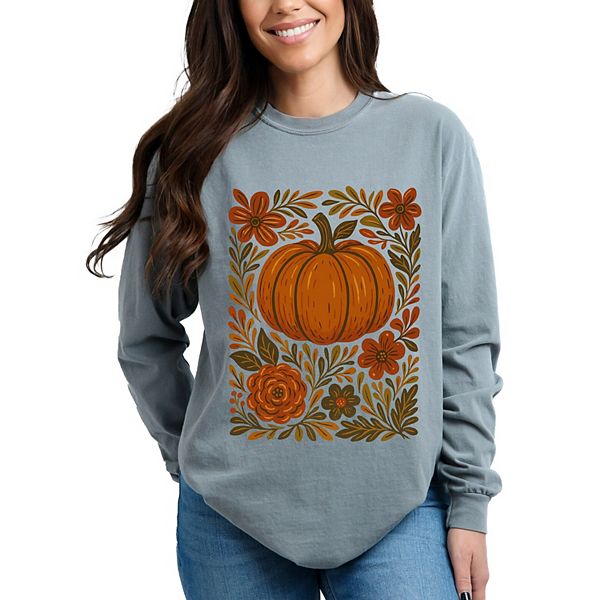 Футболка Pumpkin boho floral с длинным рукавом, окрашенная в готовом виде Simply Sage Market, Grey, Серый, Футболка Pumpkin boho floral с длинным рукавом, окрашенная в готовом виде Simply Sage Market, Grey
Футболка Pumpkin boho floral с длинным рукавом, окрашенная в готовом виде Simply Sage Market, Grey, Серый, Футболка Pumpkin boho floral с длинным рукавом, окрашенная в готовом виде Simply Sage Market, Grey