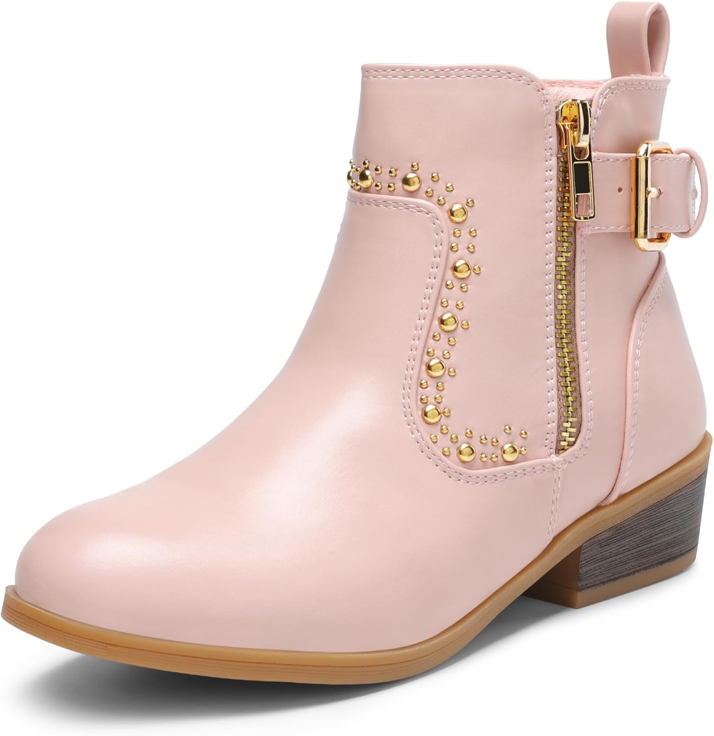 Ботинки DREAM PAIRS для девочек с низким каблуком, боковой молнией и коротким голенищем, для младших и старших детей, Pink
Ботинки DREAM PAIRS для девочек с низким каблуком, боковой молнией и коротким голенищем, для младших и старших детей, Pink