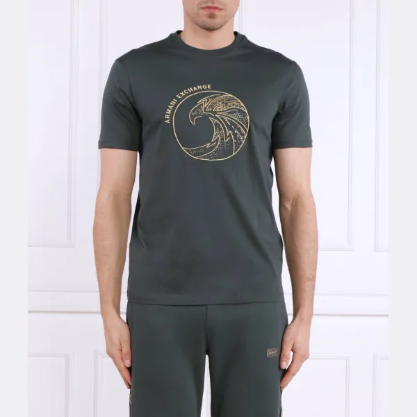 Футболка стандартного кроя Armani Exchange, зеленый
Футболка стандартного кроя Armani Exchange, зеленый