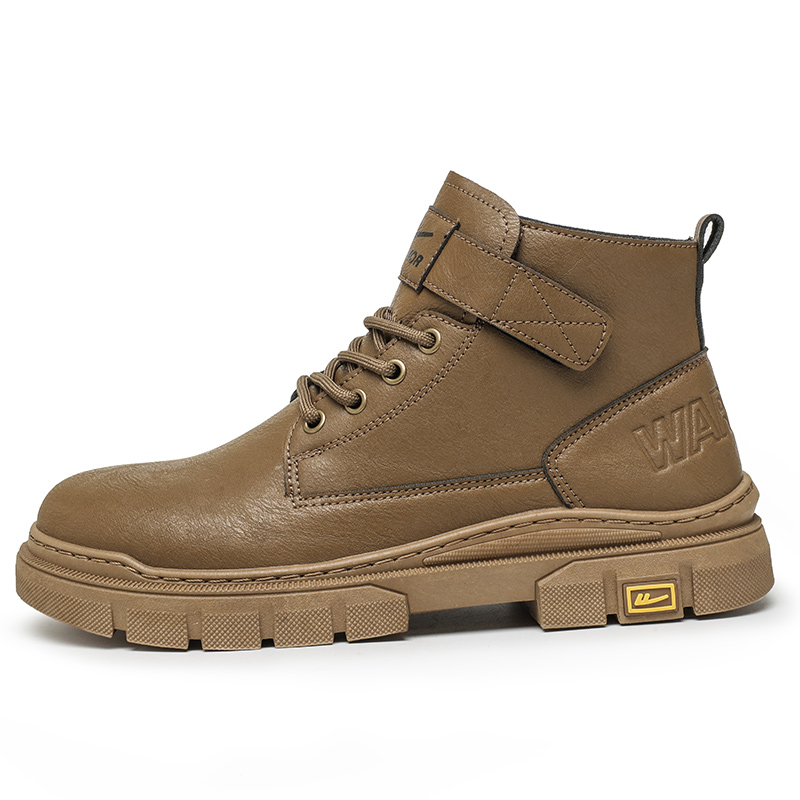 WARRIOR Короткие мужские ботинки Martin, коричневые
WARRIOR Короткие мужские ботинки Martin, коричневые