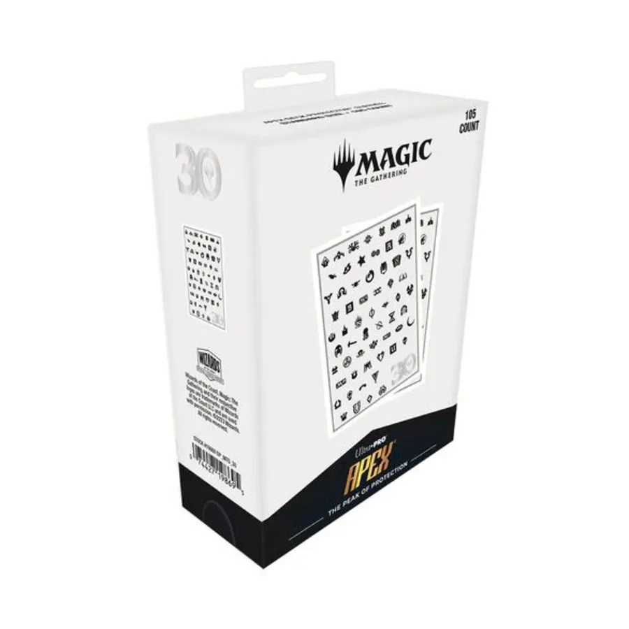 Защитные рукава Apex Deck – 30-летие (10 упаковок по 105 шт.), Official Magic - The Gathering Sleeves (Assorted)
Защитные рукава Apex Deck – 30-летие (10 упаковок по 105 шт.), Official Magic - The Gathering Sleeves (Assorted)