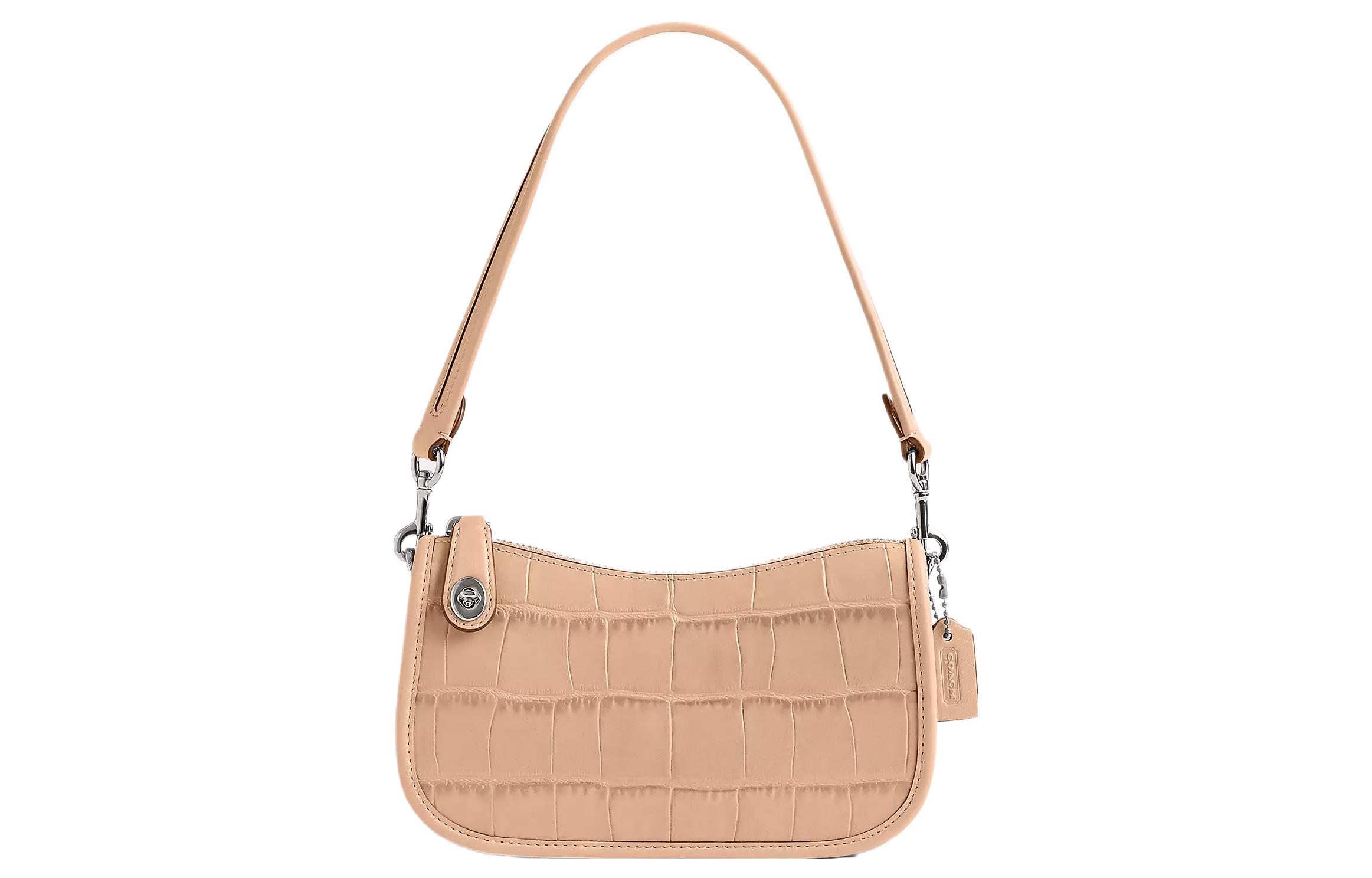 COACH Сумка через плечо из кожи крокодилового тиснения с телячьей кожей женская светло-желтая
COACH Сумка через плечо из кожи крокодилового тиснения с телячьей кожей женская светло-желтая