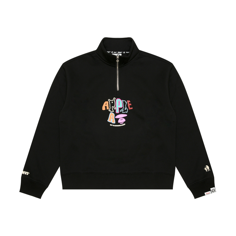 Толстовка с принтом логотипа A Bathing APE на молнии до середины Aape, черный
Толстовка с принтом логотипа A Bathing APE на молнии до середины Aape, черный