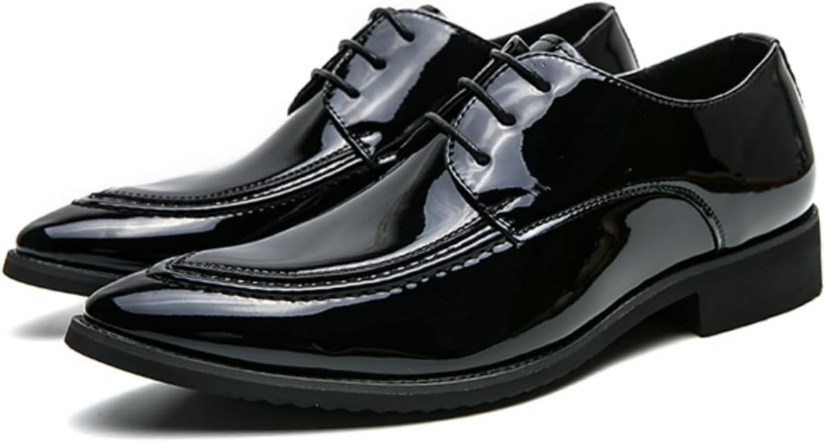 Мужские оксфорды из лакированной кожи - классические туфли с шнуровкой для смокинга, стильные и элегантные для свадьбы, деловых встреч и официальных мероприятий, подчеркните образ жениха или деловой стиль Aokisx, черный
Мужские оксфорды из лакированной кожи - классические туфли с шнуровкой для смокинга, стильные и элегантные для свадьбы, деловых встреч и официальных мероприятий, подчеркните образ жениха или деловой стиль Aokisx, черный