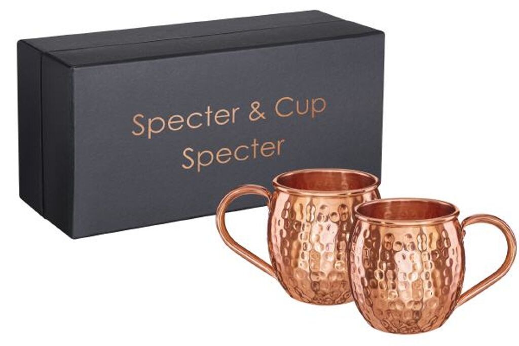 Медные кружки Moscow Mule, набор из 2 500мл, 100% чистая медь, кружки для коктейлей Specter & Cup
Медные кружки Moscow Mule, набор из 2 500мл, 100% чистая медь, кружки для коктейлей Specter & Cup