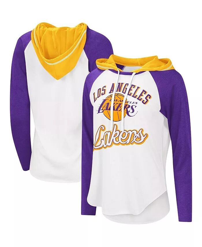Женская белая худи с длинным рукавом Los Angeles Lakers MVP реглан G-Iii 4Her By Carl Banks
Женская белая худи с длинным рукавом Los Angeles Lakers MVP реглан G-Iii 4Her By Carl Banks