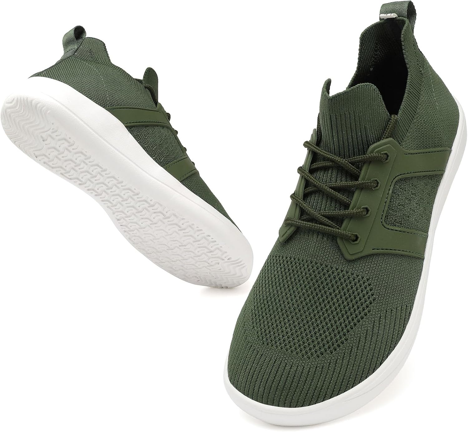 Мужские туфли CFVKPT без носков с широким носком, без шнурков, оксфорды, кроссовки для бега, размер 6,5-12, зеленый
Мужские туфли CFVKPT без носков с широким носком, без шнурков, оксфорды, кроссовки для бега, размер 6,5-12, зеленый