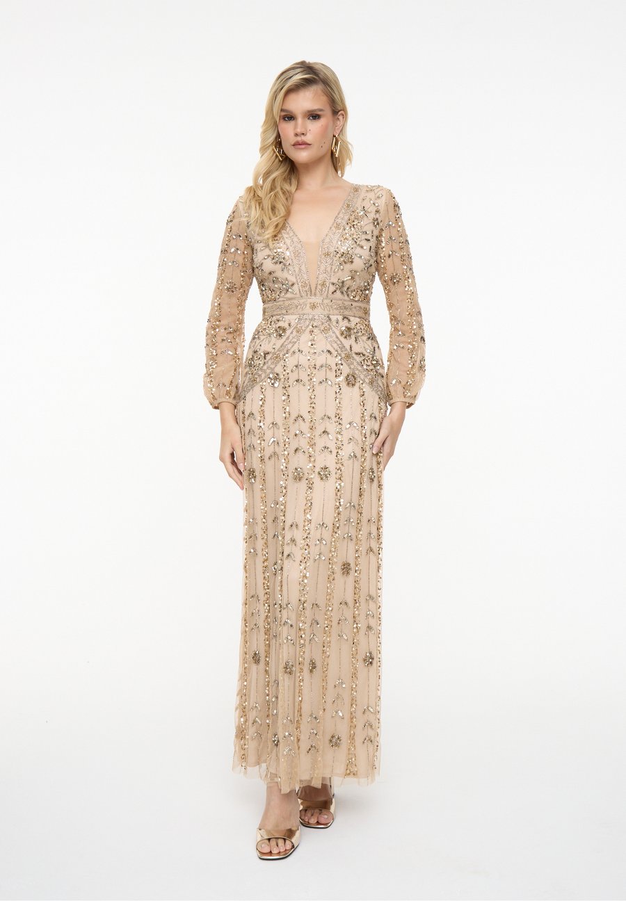 Платье BEAUUT EMBELLISHED SEQUINS, Taupe Blush/Beige
Платье BEAUUT EMBELLISHED SEQUINS, Taupe Blush/Beige