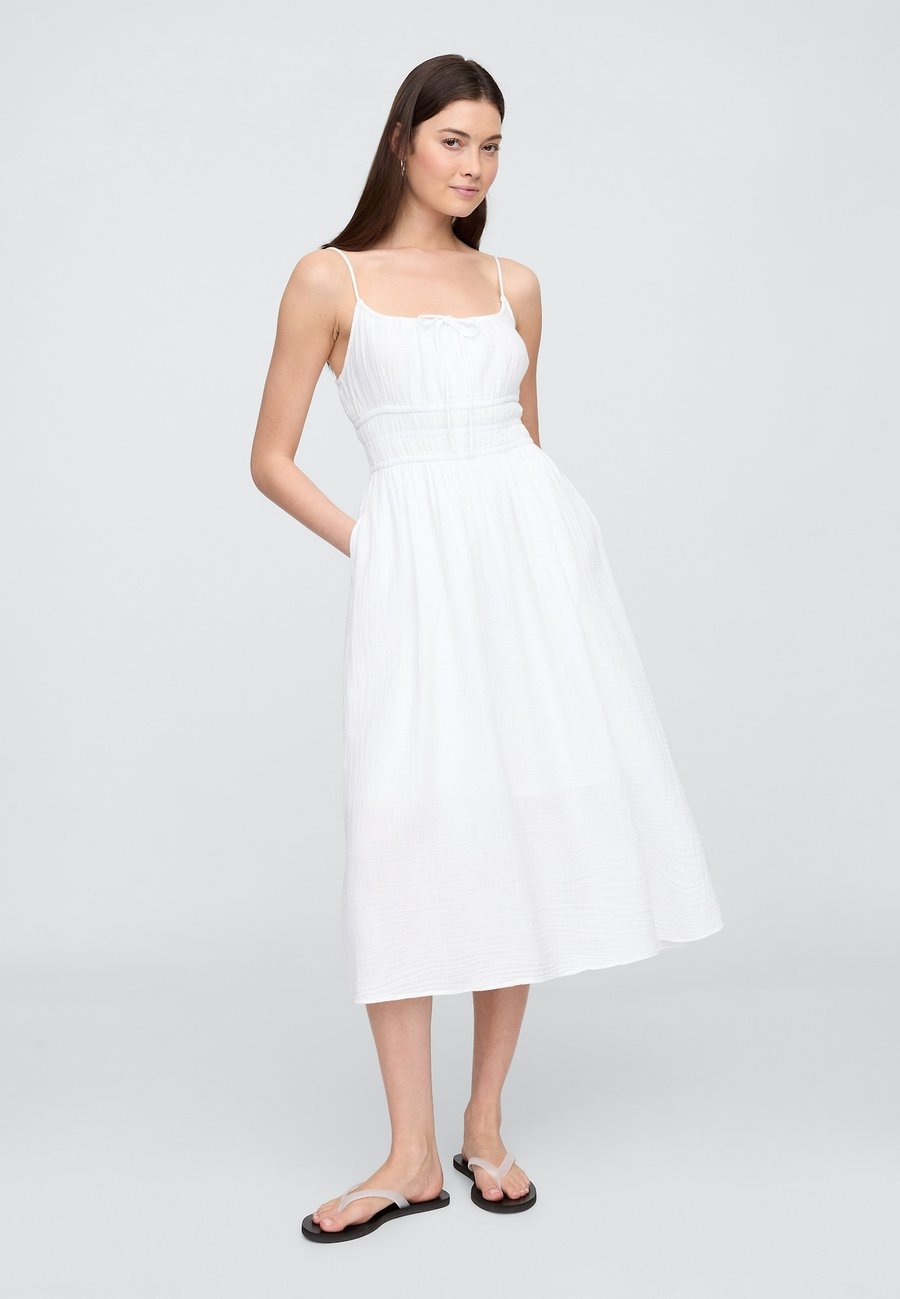 Платье GAP TIE FRONT MAXI , Optic White/White
Платье GAP TIE FRONT MAXI , Optic White/White