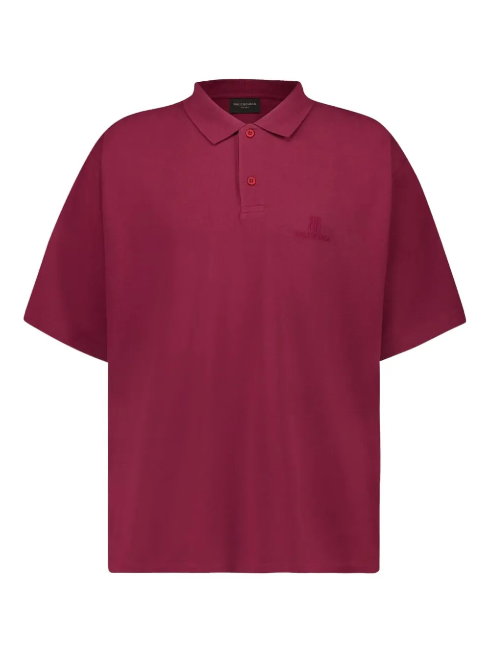Рубашка-поло с вышитым логотипом BALENCIAGA, красный
Рубашка-поло с вышитым логотипом BALENCIAGA, красный
