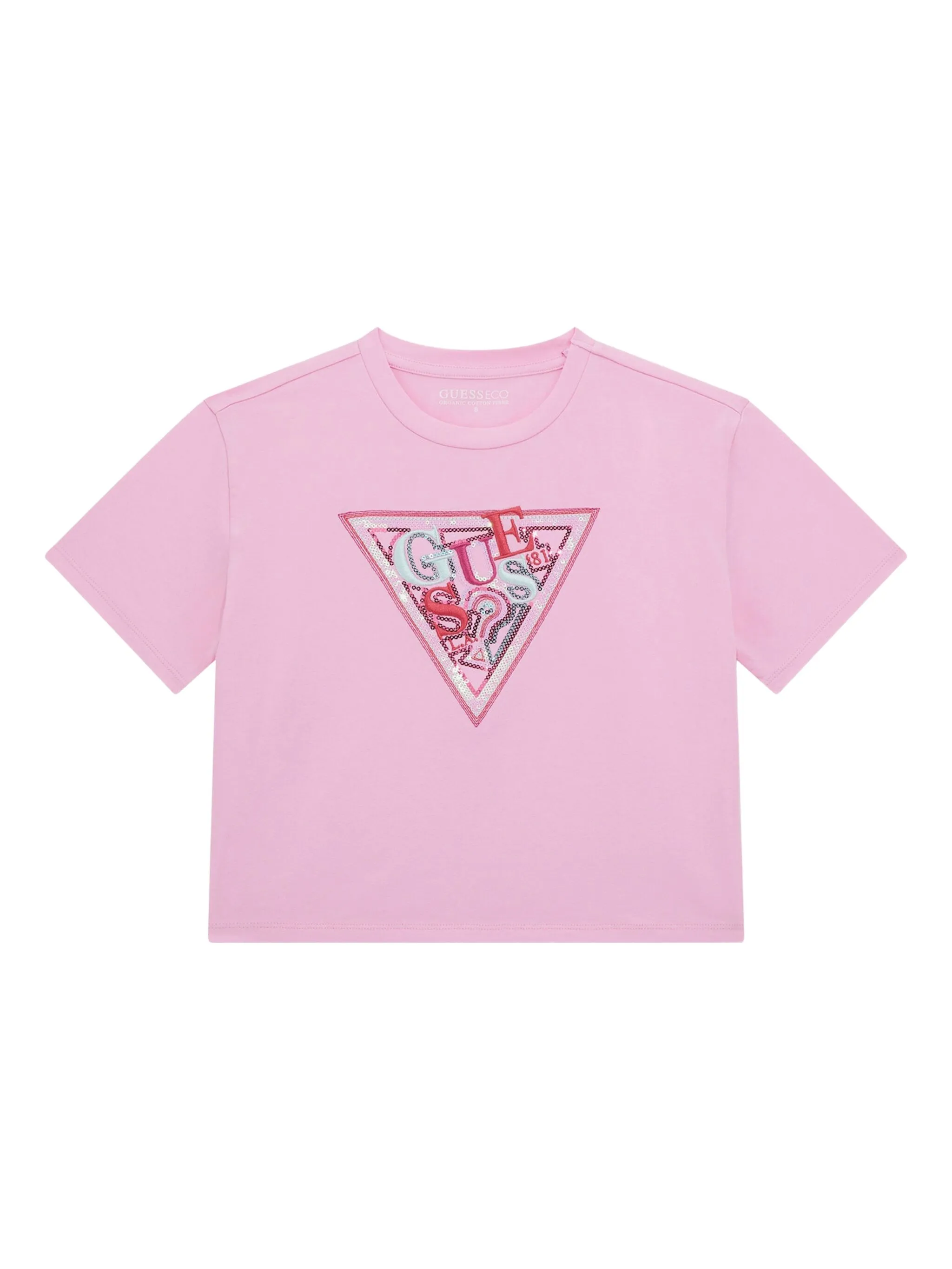 Футболка с пайетками Guess Kids, розовый
Футболка с пайетками Guess Kids, розовый