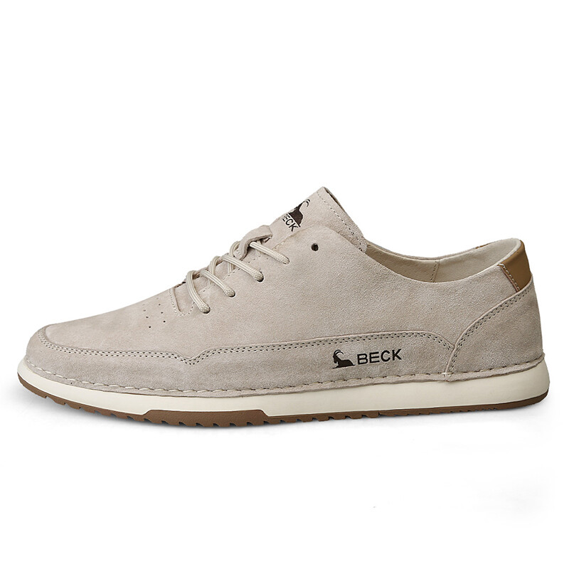 Кеды мужские, обувь для скейтбординга низкая Beck, серый 
Кеды мужские, обувь для скейтбординга низкая Beck, серый