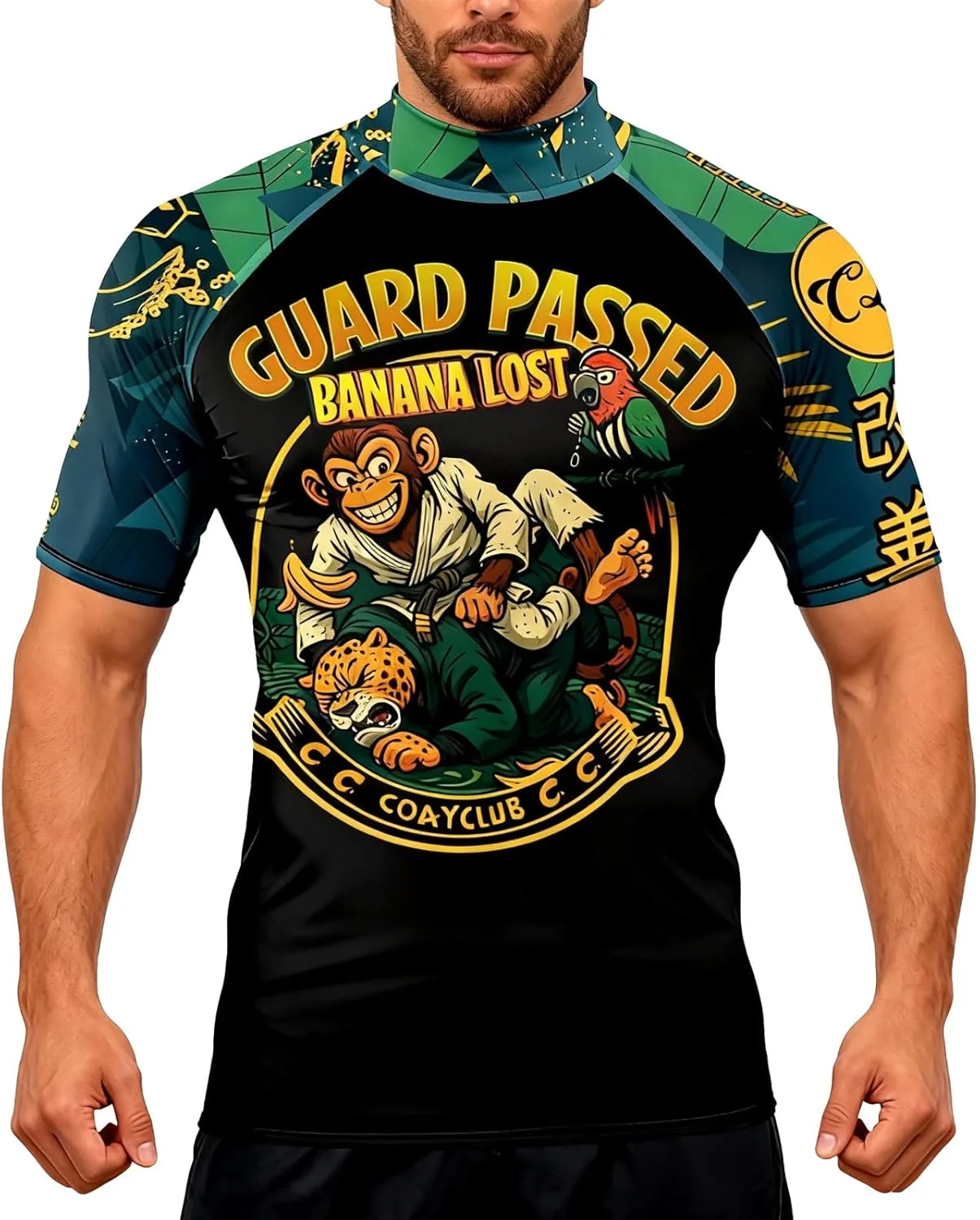 Мужская футболка Red Plume 3D Compression с коротким рукавом и высоким воротником для бега и спорта
Мужская футболка Red Plume 3D Compression с коротким рукавом и высоким воротником для бега и спорта