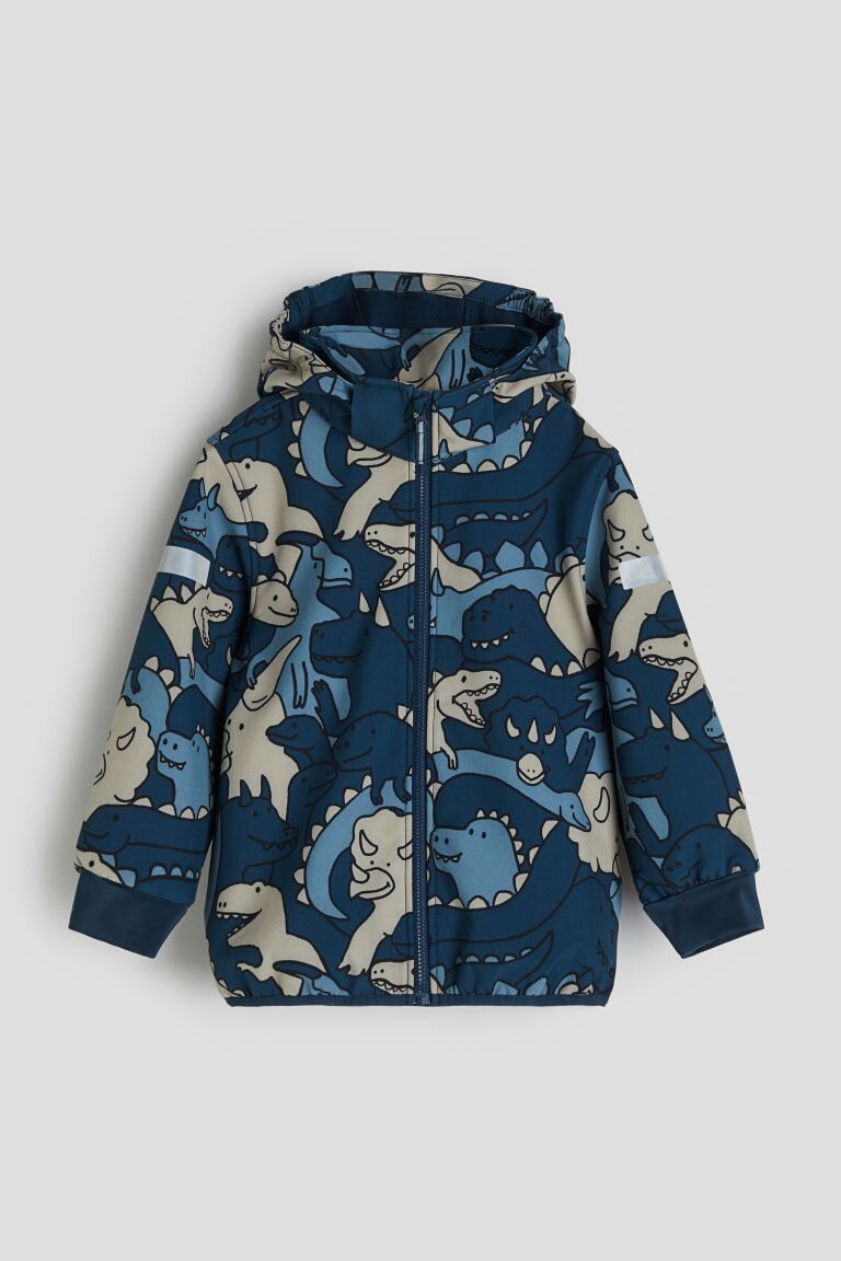 Водонепроницаемая куртка из софтшелла H&M, синий
Водонепроницаемая куртка из софтшелла H&M, синий