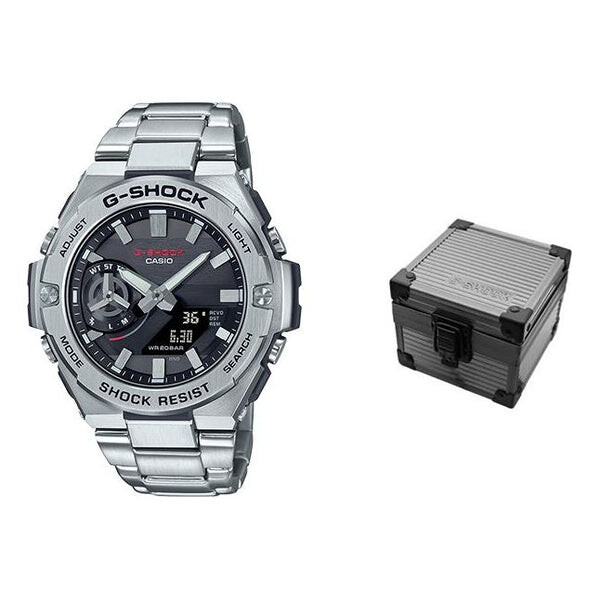 Часы CASIO G-Shock G-Steel 'Black Silver', черный
Часы CASIO G-Shock G-Steel 'Black Silver', черный