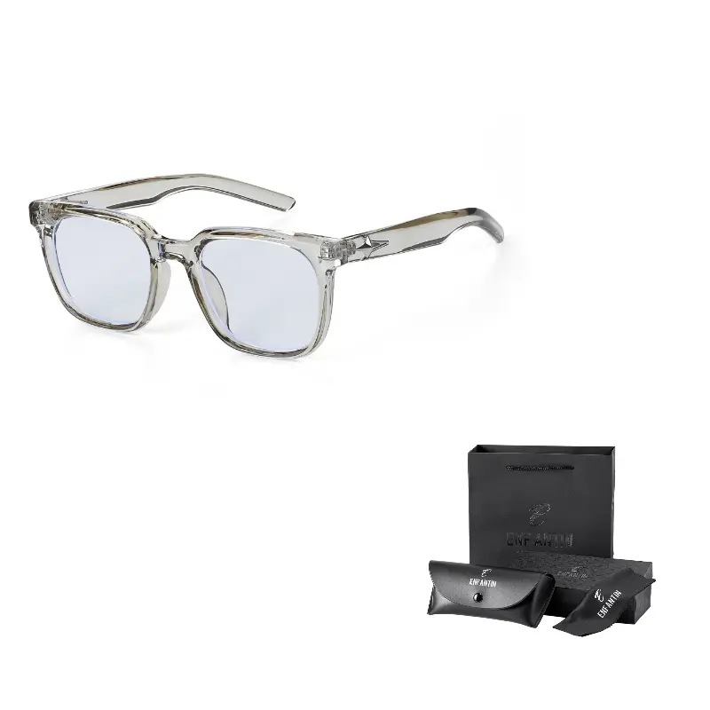 ENFANTIN Квадратные очки для компьютера унисекс, Transparent Gray Green
ENFANTIN Квадратные очки для компьютера унисекс, Transparent Gray Green