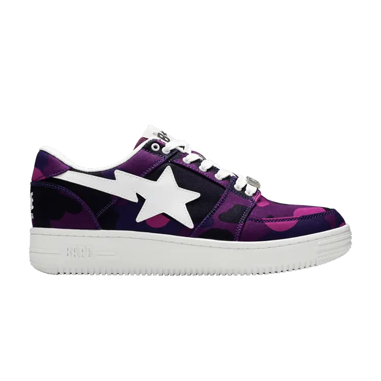 Кроссовки BAPE Bapesta Canvas Low 'Purple Camo', фиолетовый 
Кроссовки BAPE Bapesta Canvas Low 'Purple Camo', фиолетовый