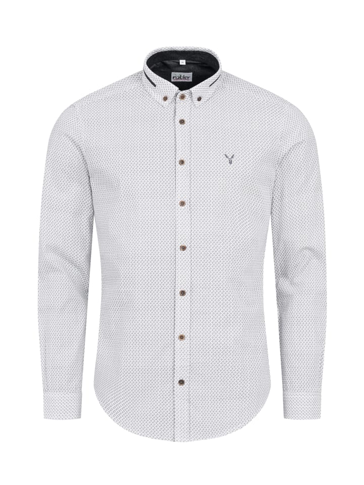 Традиционная рубашка Переса черного цвета Nübler
Традиционная рубашка Переса черного цвета Nübler