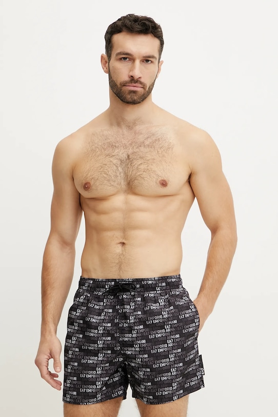 Пляжные шорты Ea7 Emporio Armani, черный
Пляжные шорты Ea7 Emporio Armani, черный