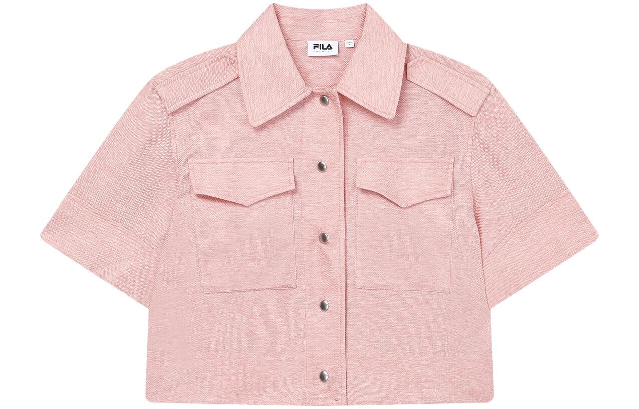 Рубашка женская арбузно-розовая Fila
Рубашка женская арбузно-розовая Fila