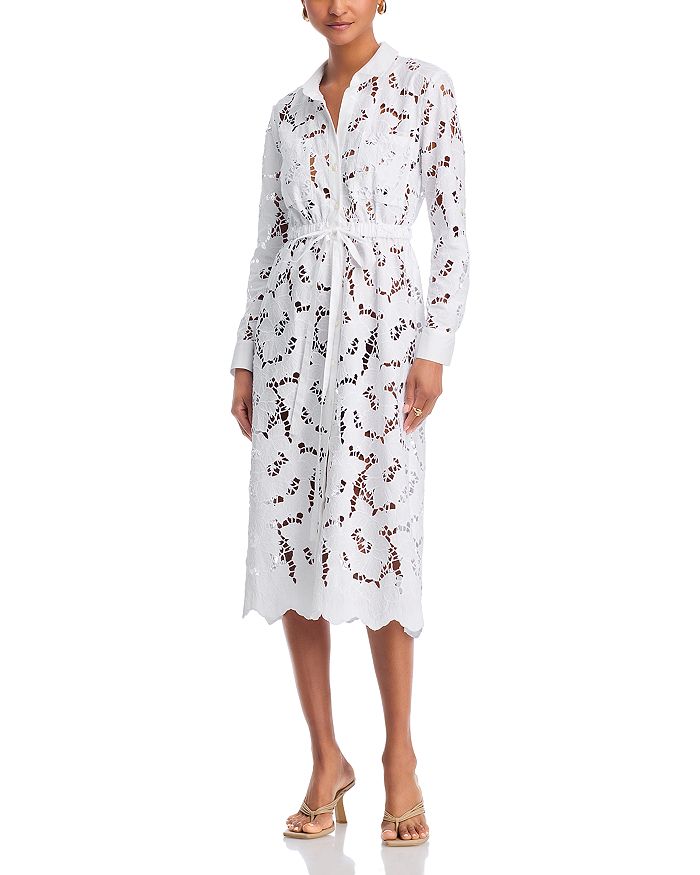 Эмилио Миди Платье-рубашка L'AGENCE, белый
Эмилио Миди Платье-рубашка L'AGENCE, белый