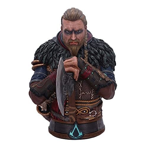 Nemesis теперь официально лицензированный бюст Assassin's Creed Valhalla Эйвор, многоцветный, 32 см, смола Nemesis Now
Nemesis теперь официально лицензированный бюст Assassin's Creed Valhalla Эйвор, многоцветный, 32 см, смола Nemesis Now