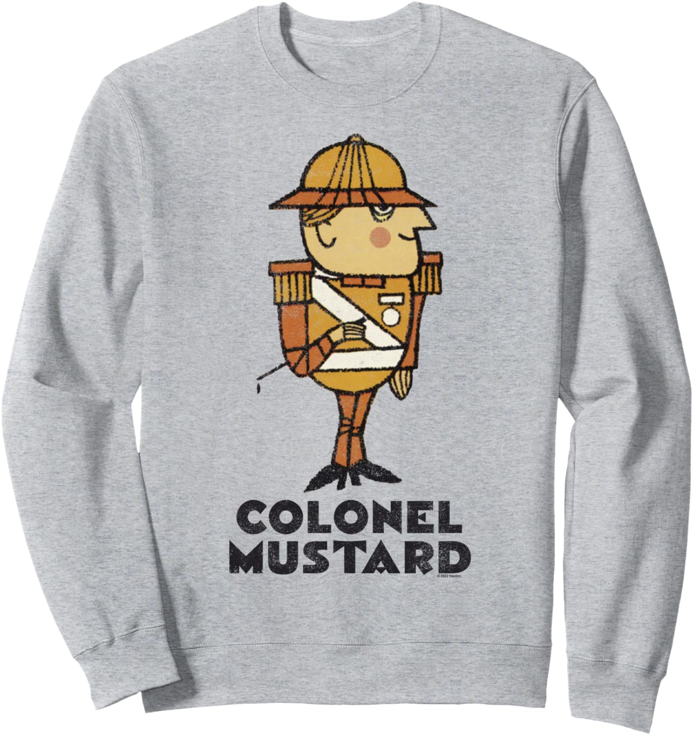 Толстовка с ретро-постером «Clue Colonel Mustard», серый
Толстовка с ретро-постером «Clue Colonel Mustard», серый