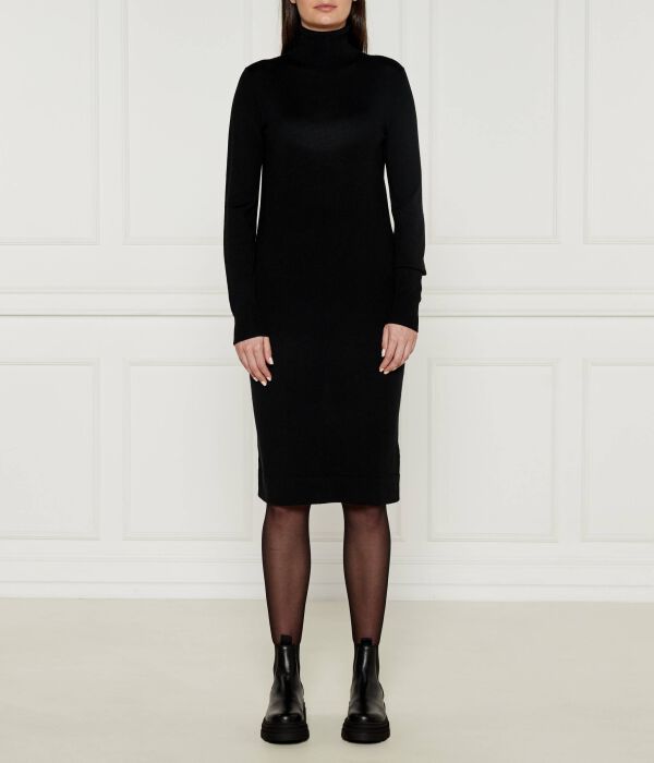 Платье-свитер женское Calvin Klein из мериносовой шерсти, черный
Платье-свитер женское Calvin Klein из мериносовой шерсти, черный