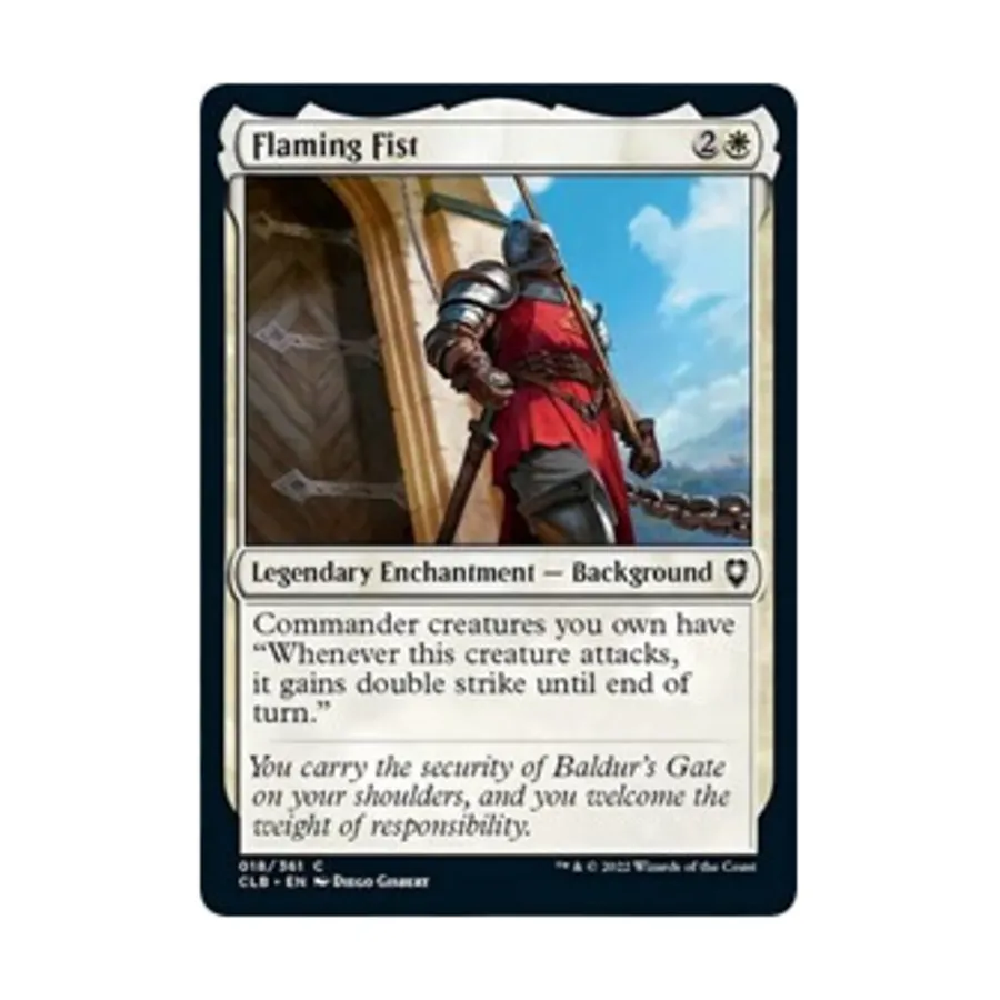 CCG Пылающий кулак (С) (Рольга), MTG - Commander Legends - Battle for Baldur's Gate
CCG Пылающий кулак (С) (Рольга), MTG - Commander Legends - Battle for Baldur's Gate