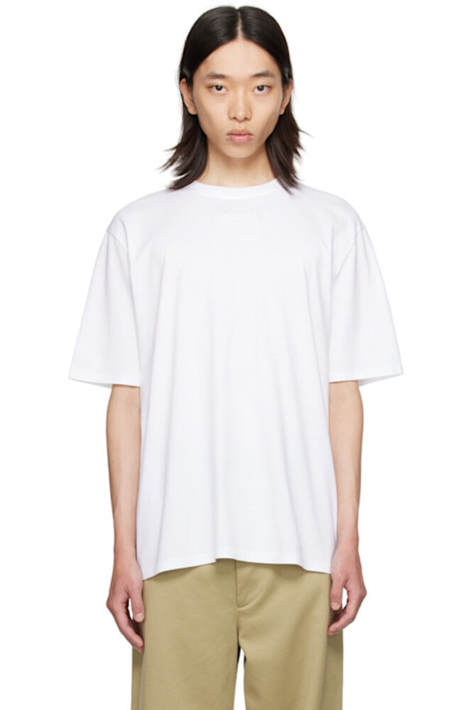 Белая футболка с нашивкой-логотипом Lanvin
Белая футболка с нашивкой-логотипом Lanvin