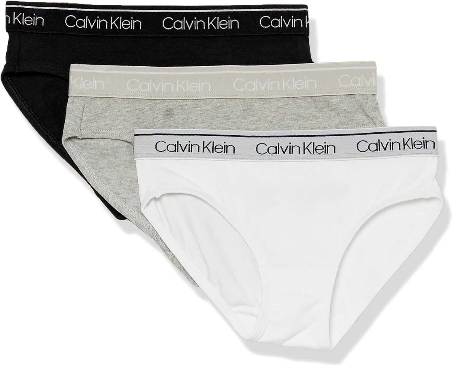 Современные хлопковые трусики-бикини Calvin Klein для девочек, Hg/Wht/Blk
Современные хлопковые трусики-бикини Calvin Klein для девочек, Hg/Wht/Blk