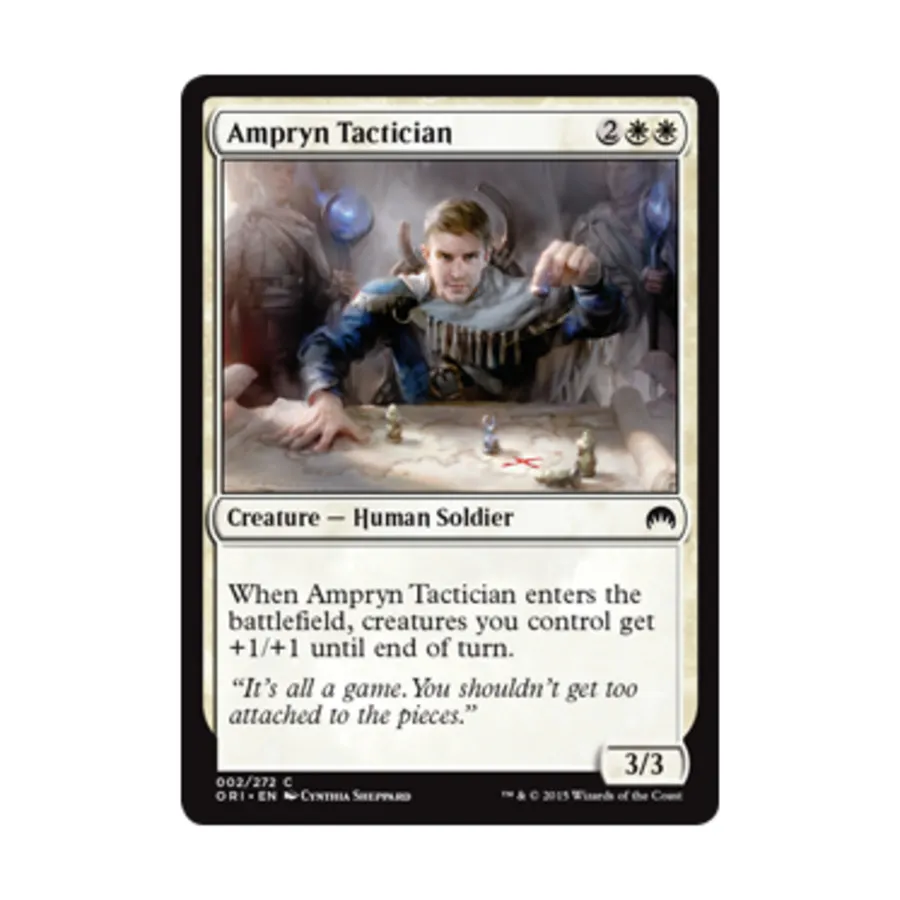CCG Амприн Тактик (К), MTG - Magic Origins
CCG Амприн Тактик (К), MTG - Magic Origins