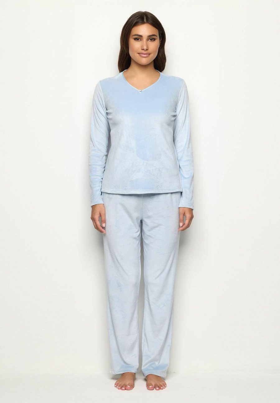 Пижамный комплект Yamamay SET, Light Blue Plain/Light Blue
Пижамный комплект Yamamay SET, Light Blue Plain/Light Blue