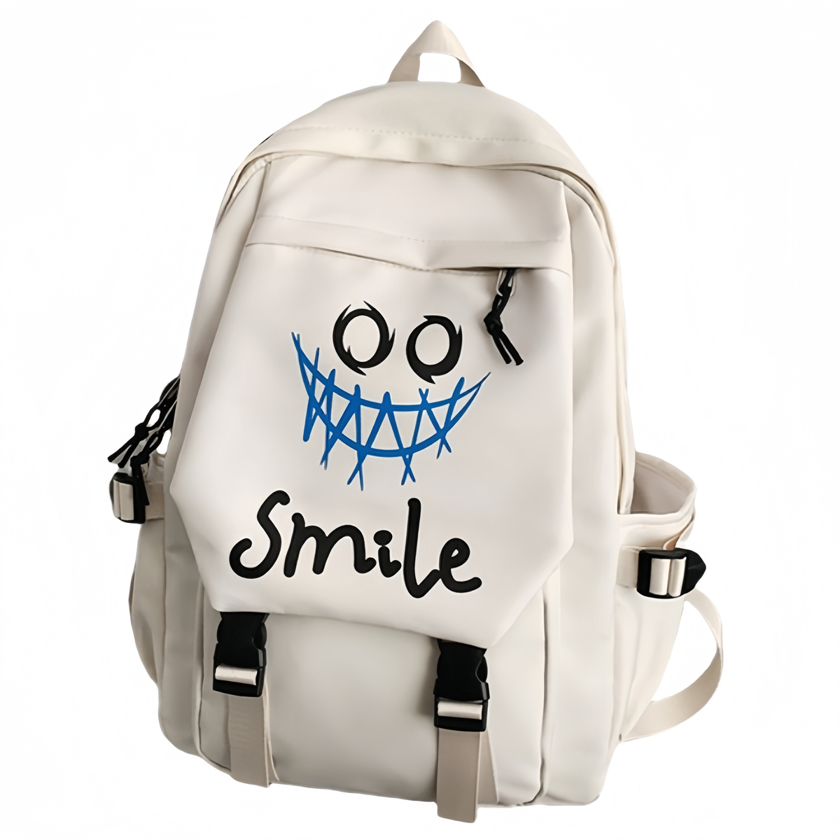 BALANG Нейлоновый походный рюкзак унисекс черно-белый, White Big Tooth Pattern, Charm Not Included
BALANG Нейлоновый походный рюкзак унисекс черно-белый, White Big Tooth Pattern, Charm Not Included