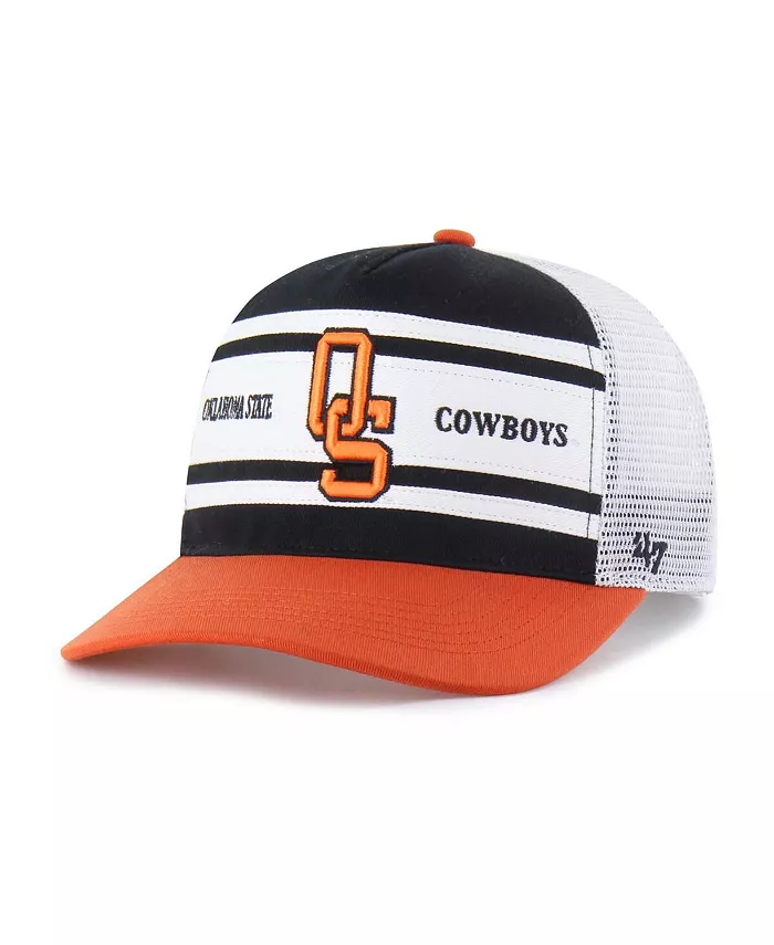 Кепка дальнобойщика Oklahoma State Cowboys, черная/оранжевая, для больших мальчиков и девочек, с регулируемой шириной '47 Brand
Кепка дальнобойщика Oklahoma State Cowboys, черная/оранжевая, для больших мальчиков и девочек, с регулируемой шириной '47 Brand