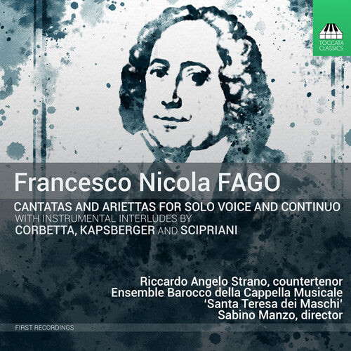 CD диск Corbetta / Fago / Manzo: Francesco Nicola Fago: Cantatas for Solo Voice & Continuo
CD диск Corbetta / Fago / Manzo: Francesco Nicola Fago: Cantatas for Solo Voice & Continuo