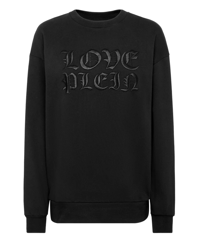 Толстовка с подплечниками и круглым вырезом в форме сердца Philipp Plein, черный
Толстовка с подплечниками и круглым вырезом в форме сердца Philipp Plein, черный