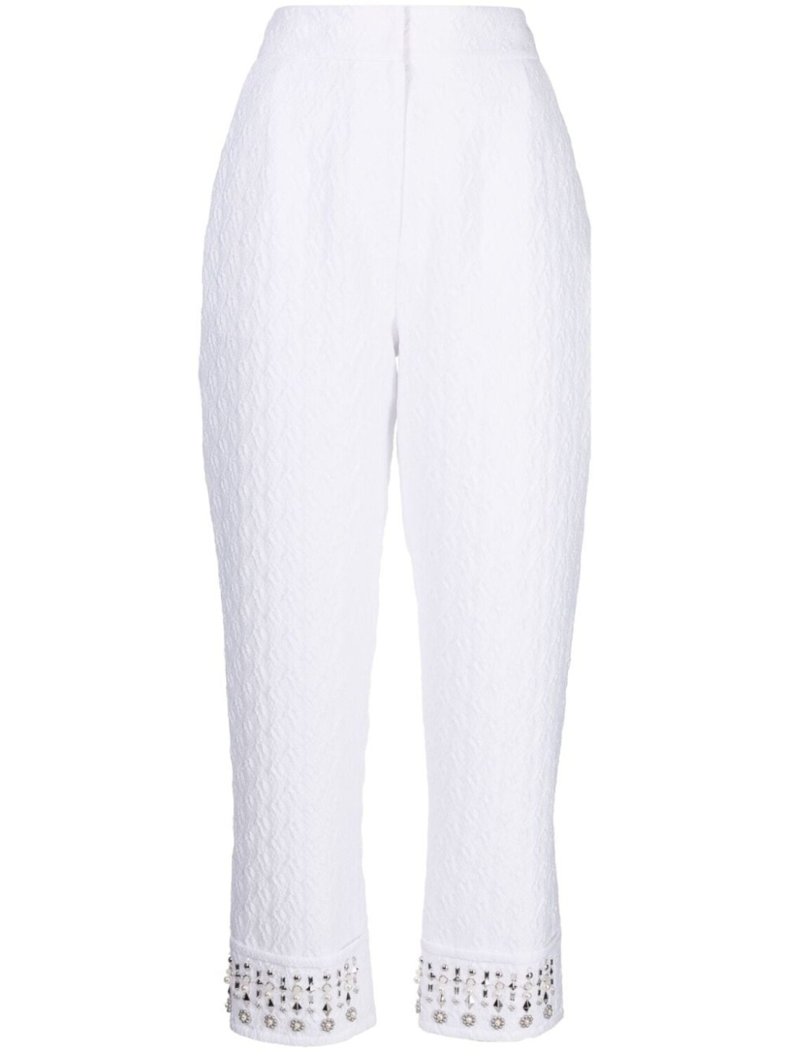 SHIATZY CHEN укороченные брюки с вышивкой, белый
SHIATZY CHEN укороченные брюки с вышивкой, белый