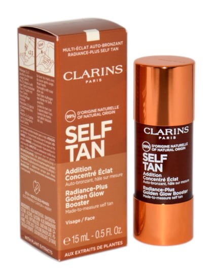 Для лица 15 мл Clarins Self Tan Radiance-Plus Golden Glow Booster
Для лица 15 мл Clarins Self Tan Radiance-Plus Golden Glow Booster