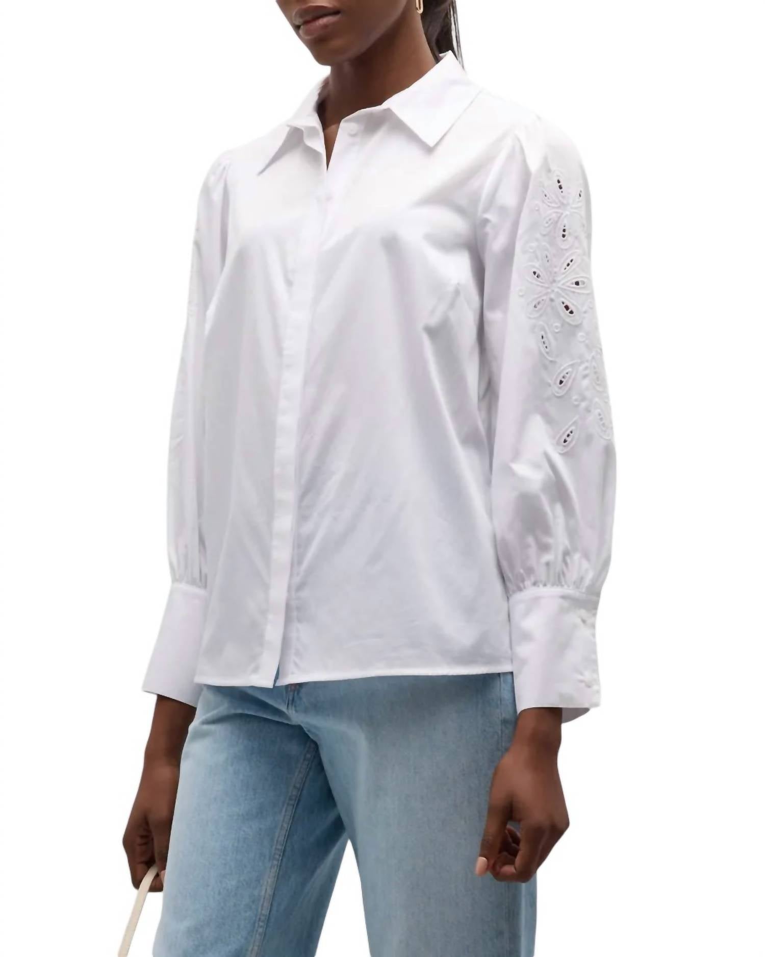 Рубашка Devlin белого цвета HARSHMAN
Рубашка Devlin белого цвета HARSHMAN