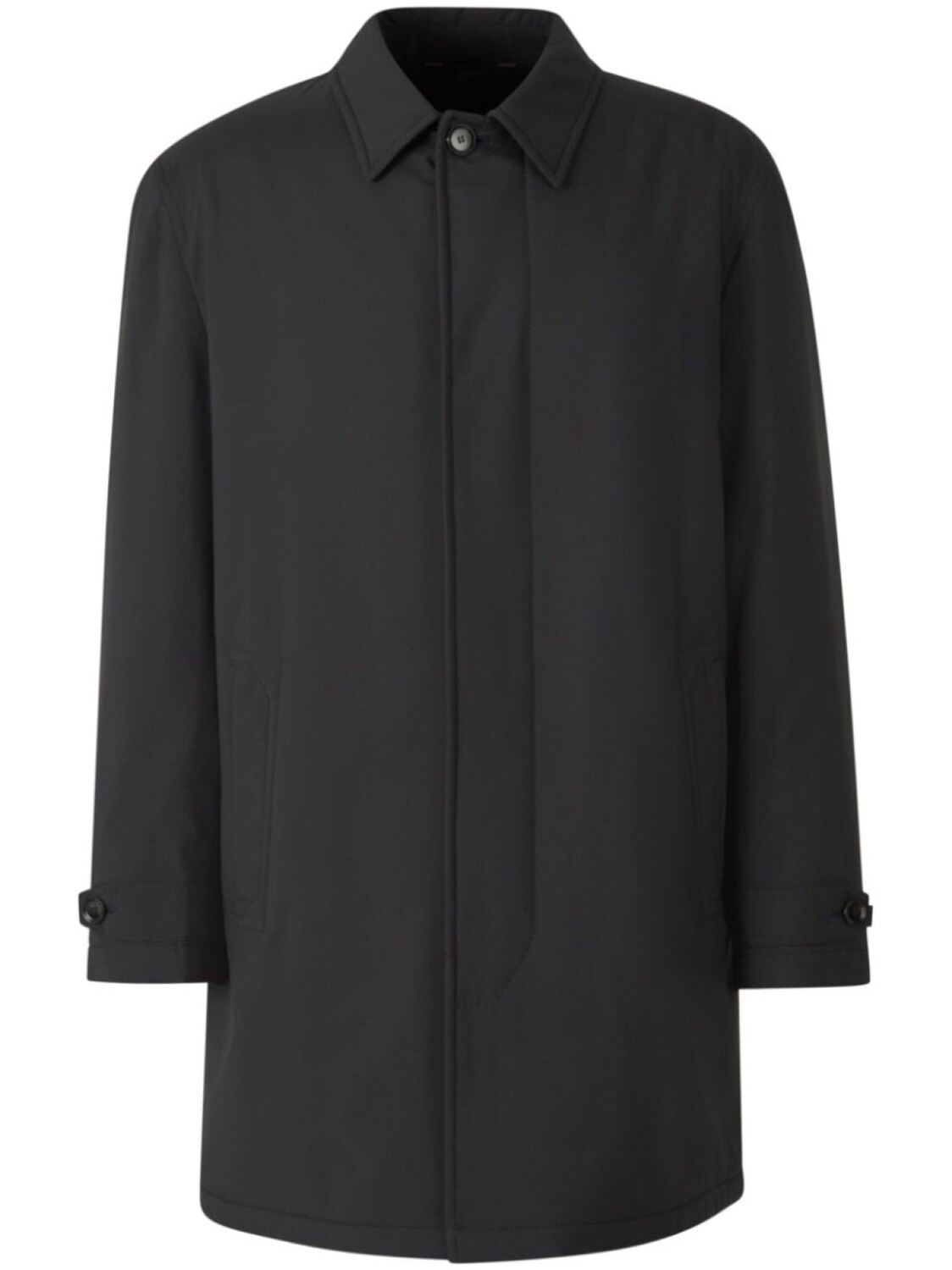 Однобортное пальто Brioni, синий
Однобортное пальто Brioni, синий