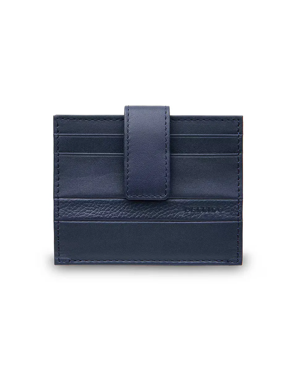 Мужской темно-синий кожаный держатель для карт Miguel Bellido, тёмно-синий
Мужской темно-синий кожаный держатель для карт Miguel Bellido, тёмно-синий