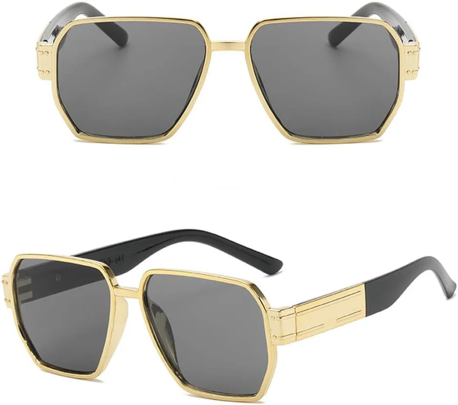 Женские модные очки LVTFCO в крупной оправе многоугольной формы с защитой от УФ-излучения UV400, винтажные солнцезащитные очки, золотисто-серые, Gold Gray
Женские модные очки LVTFCO в крупной оправе многоугольной формы с защитой от УФ-излучения UV400, винтажные солнцезащитные очки, золотисто-серые, Gold Gray