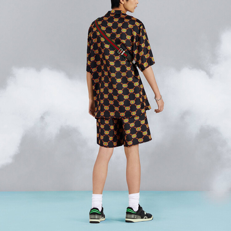 Рубашка мужская черная Gucci, черный
Рубашка мужская черная Gucci, черный