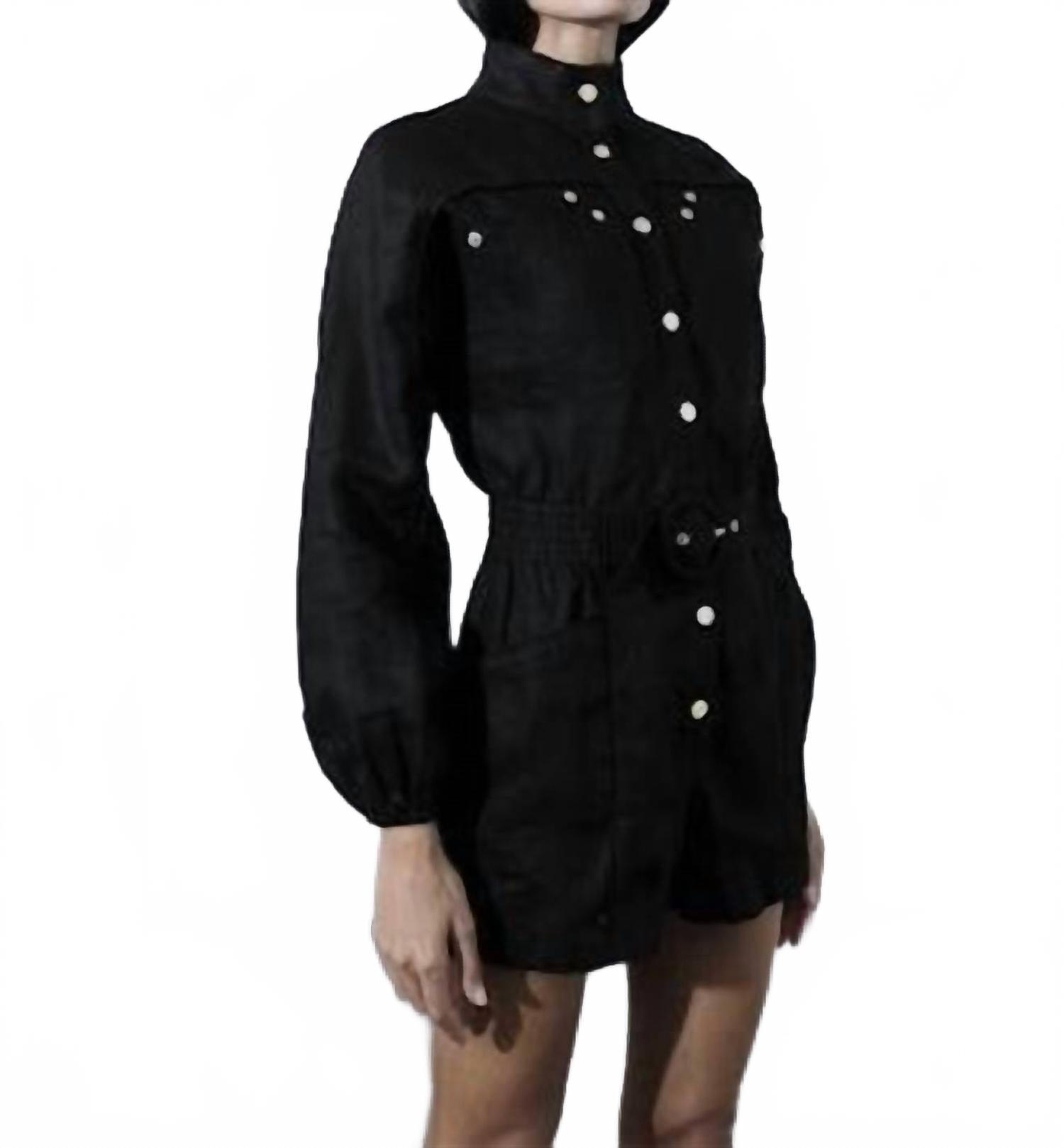 Джемпер-комбинезон Juniper в черном цвете Karina Grimaldi
Джемпер-комбинезон Juniper в черном цвете Karina Grimaldi