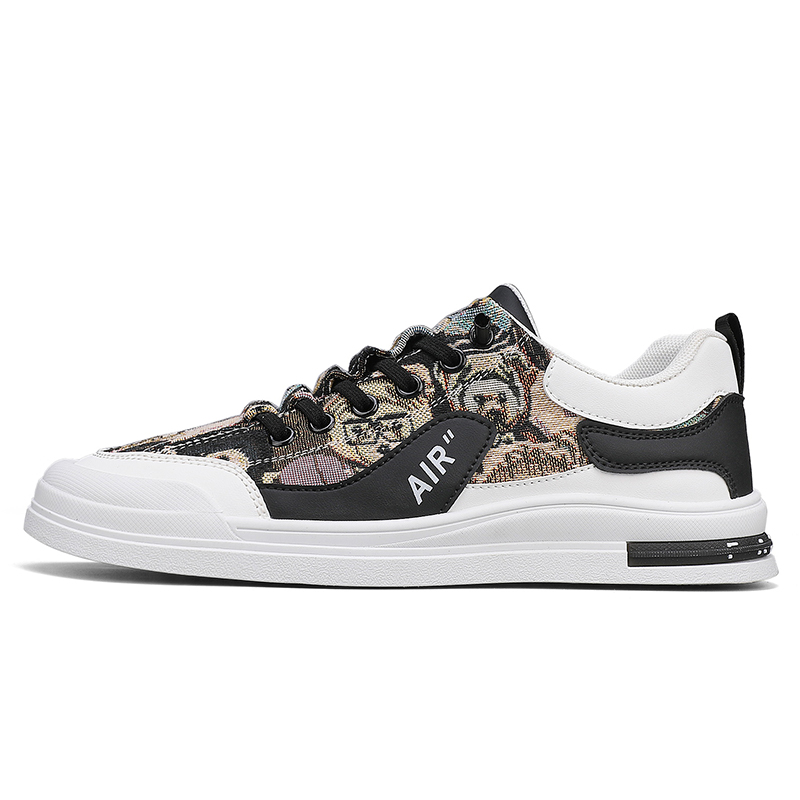 JANECO Скользоустойчивые, износостойкие, дышащие мужские скейтерские кроссовки лоу-топ бело-черные, цвет White Black
JANECO Скользоустойчивые, износостойкие, дышащие мужские скейтерские кроссовки лоу-топ бело-черные, цвет White Black