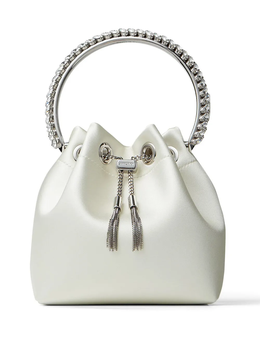 Сумка-ведро Bon Bon JIMMY CHOO, серебяный
Сумка-ведро Bon Bon JIMMY CHOO, серебяный